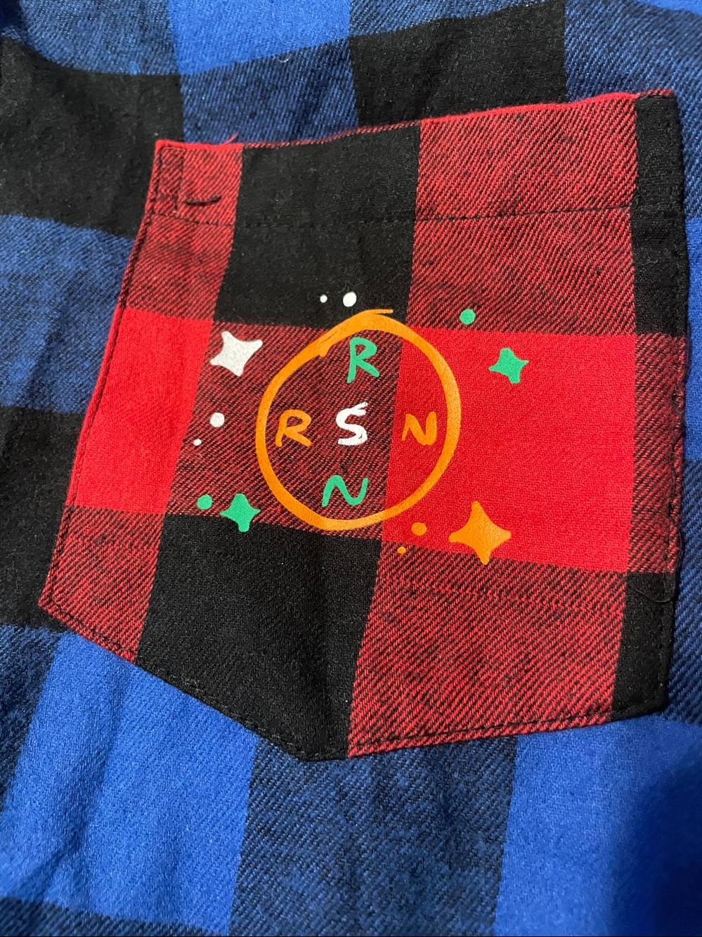 NWOT Reason Shirt Mens XXL Plaid Flannel Legends Graphic Moto Long Sleeve - Picture 3 of 11